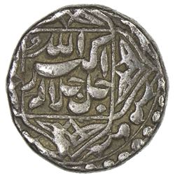 MUGHAL: Akbar I, 1556-1605, AR 1/2 rupee (5.64g), Lahore, IE48