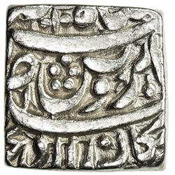 MUGHAL: Akbar I, 1556-1605, AR square rupee (11.22g), Bangala, AH1010