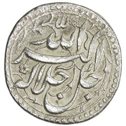 MUGHAL: Akbar I, 1556-1605, AR rupee (10.86g), Agra, IE44