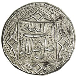 MUGHAL: Akbar I, 1556-1605, AR rupee (11.49g), Ahmadabad, IE47