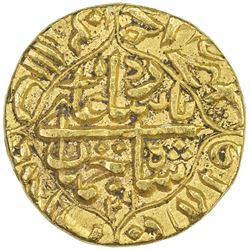 MUGHAL: Shah Jahan I, 1628-1658, AV mohur (10.91g), Akbarabad, AH1062 year 26