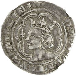 SCOTLAND: David II, 1329-1371, AR groat, Edinburgh