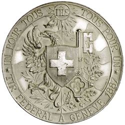 SWITZERLAND: AR medal, 1887
