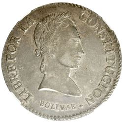 BOLIVIA: Republic, AR 8 reales, Potosi, 1847