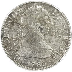 MEXICO: Charles III, 1759-1788, AR 8 reales, 1783-Mo