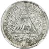 Image 1 : NICARAGUA: Republic, AR 20 centavos, 1887-H