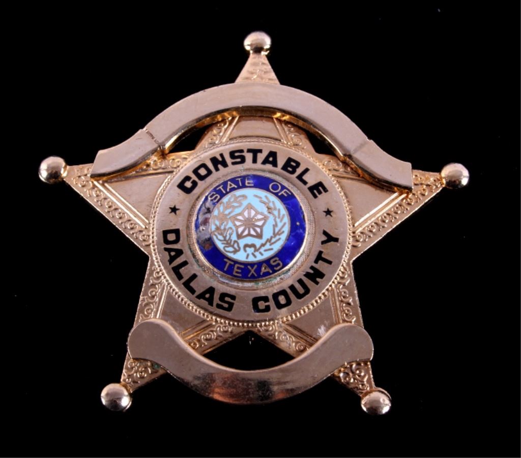 Constable Dallas County Texas Northeast Badge