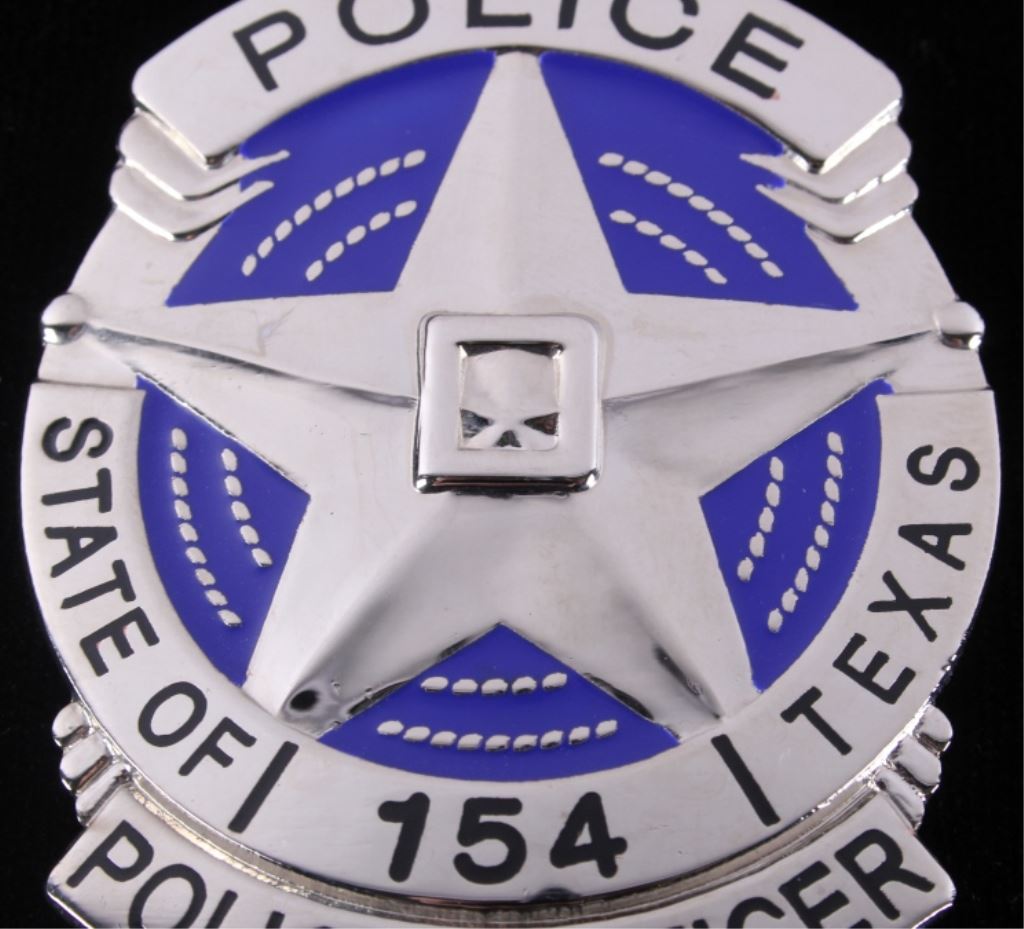 State of Texas Police Officer Badge
