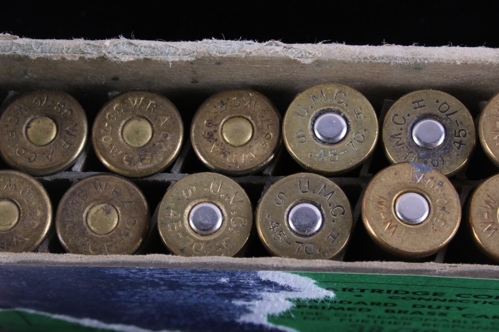 Antique Ammo Collection 45 70 44 38 70
