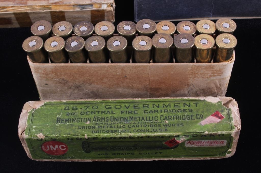 Antique Ammo Collection 45 70 44 38 70
