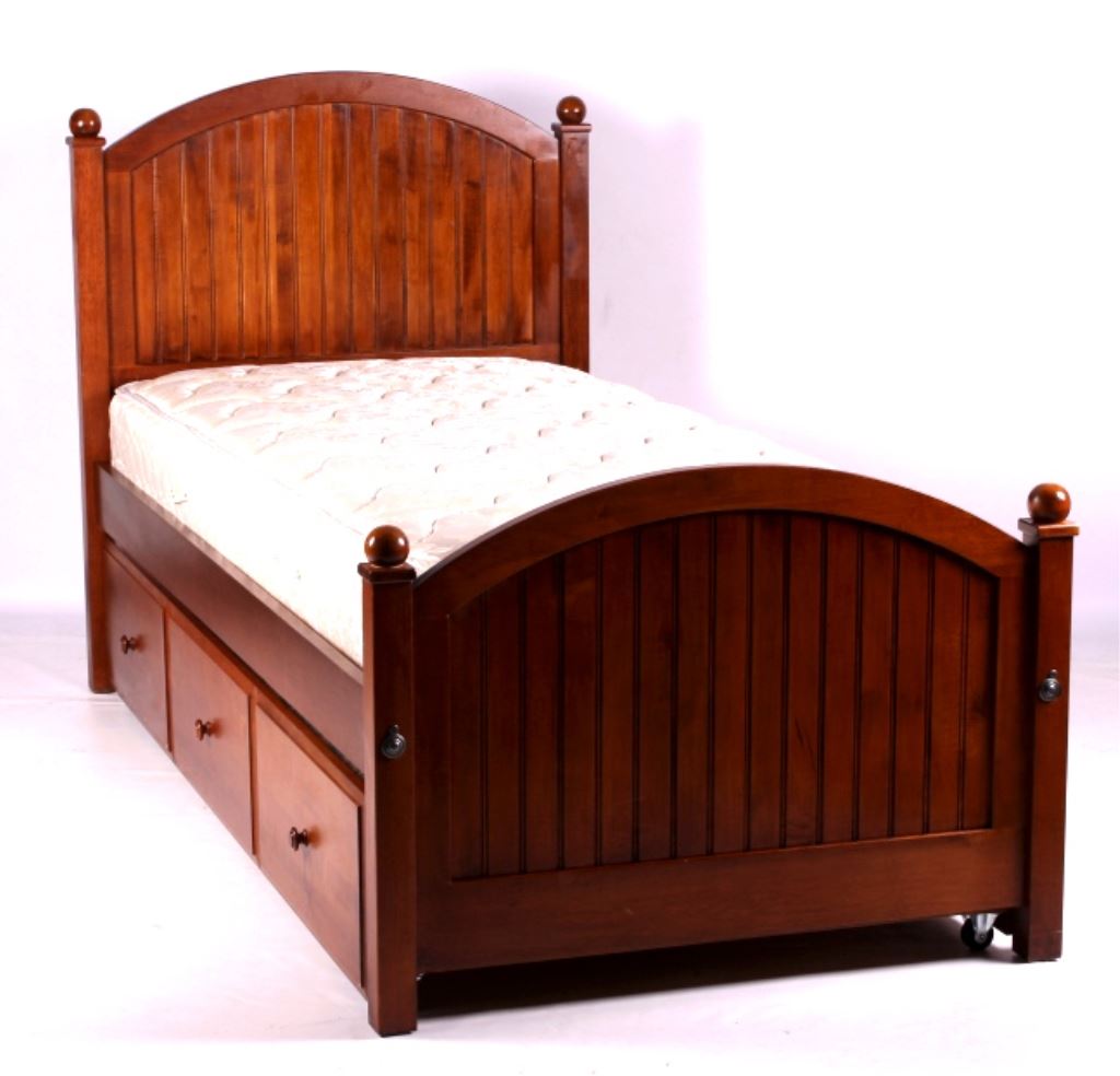 Ethan Allen Twin Trundle Bed