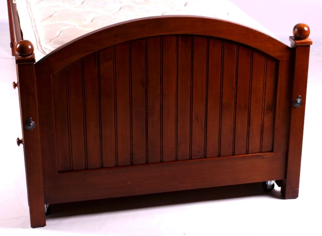 Ethan Allen Twin Trundle Bed