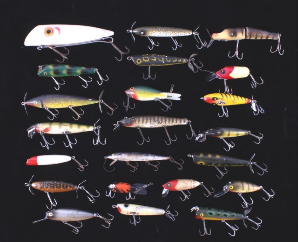 Antique Fishing Lure Collection