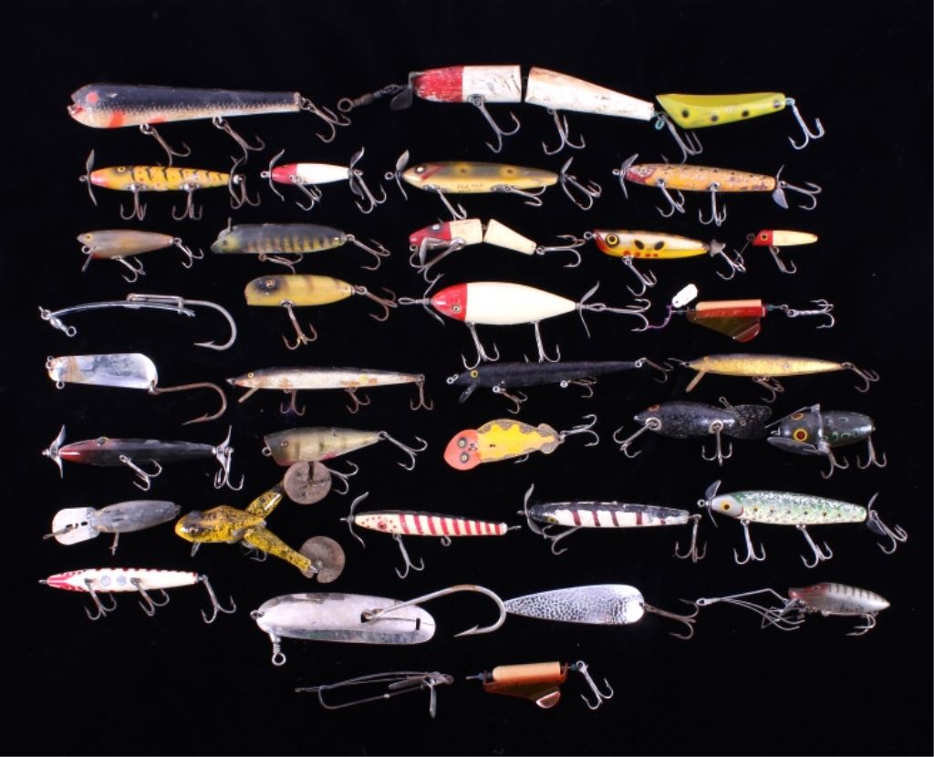 Antique Fishing Lure Collection
