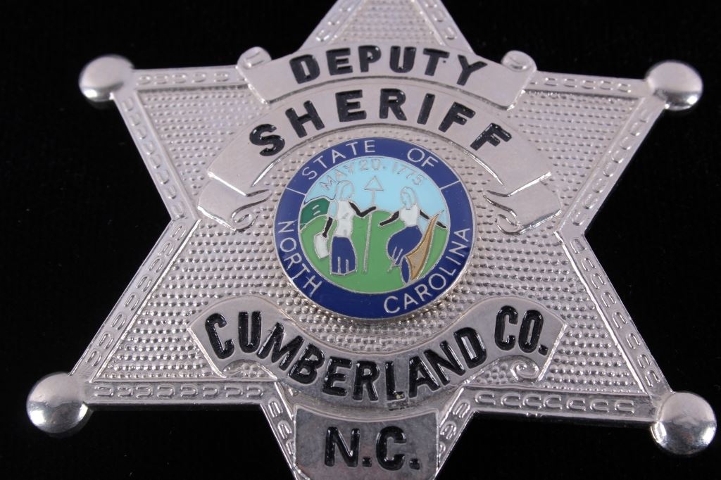 Deputy Sheriff Cumberland North Carolina Badge