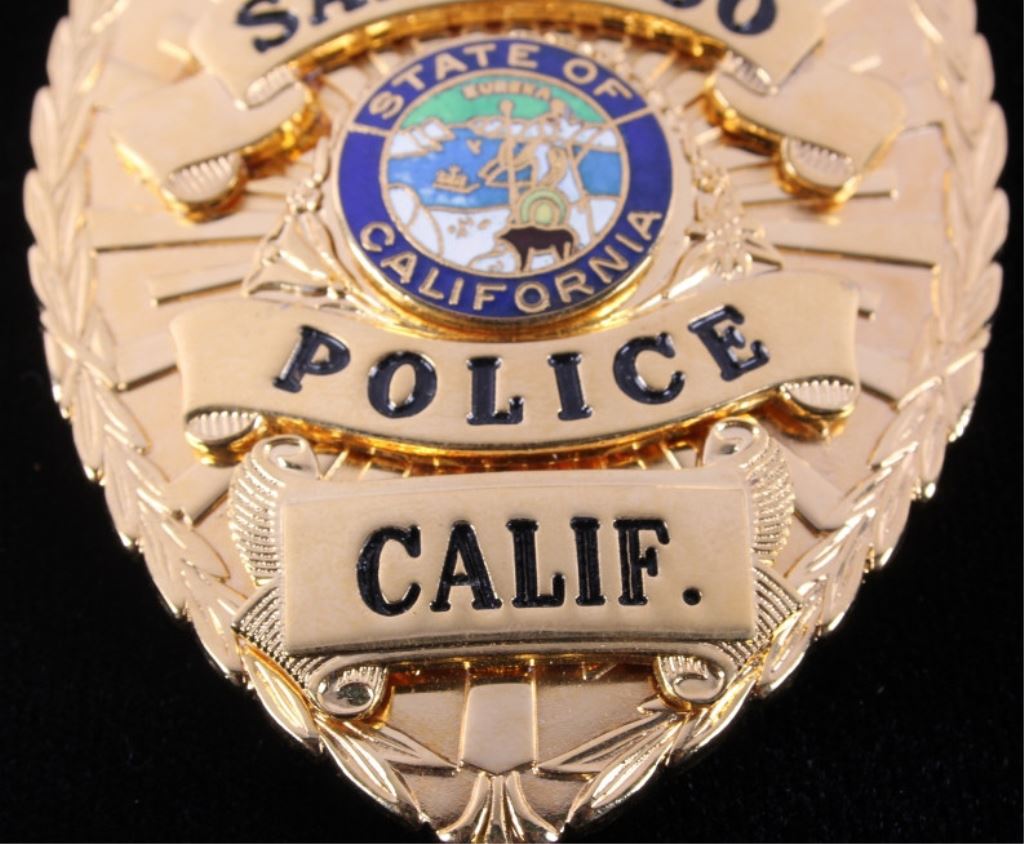 San Diego Police Officer Badge