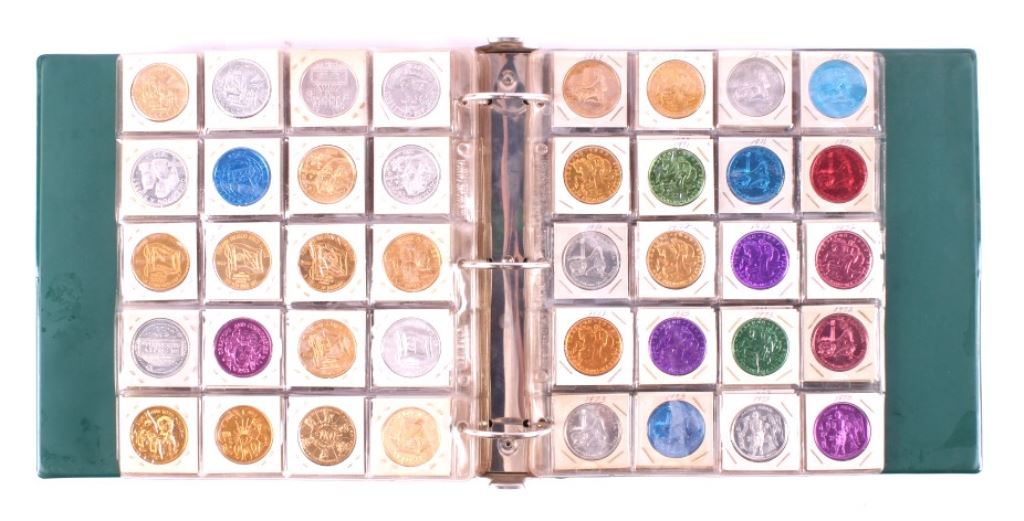 vintage mardi gras coins