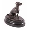 Image 4 : Antique American Hunting Dog Bronze