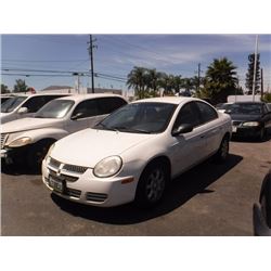 05 Dodge Neon 4dr Sedan - T - DRIVE MC
