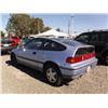 Image 6 : 89 Honda Civic CRX 2 Dr  Hatchback - T - `DRIVE