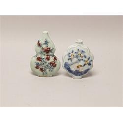 Two Chinese Ceramic Snuff Bottles
