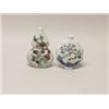 Image 1 : Two Chinese Ceramic Snuff Bottles