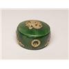 Image 2 : Russian Gilt Silver & Nephrite Jade Box