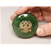 Image 3 : Russian Gilt Silver & Nephrite Jade Box