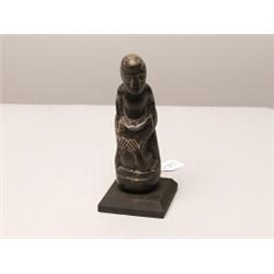 Hantique Carved Horn Kris Handle 
