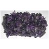 Image 1 : BEAUTIFUL BRACELET 375 CARATS/75 GRAMS AMETHYST POLISHED GEMSTONE BRACELET!! ITEM CAME OUT OF ESTATE