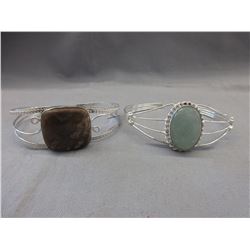 2 Custom made cuff bangles