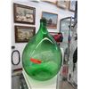 Image 1 : Oversized Green wine bottle