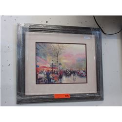 Thomas Kinkade print: "City of Lights"