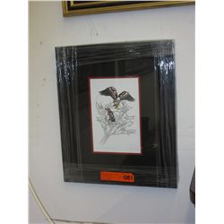 Richard Shorty framed print "Spirit of the Eagle"
