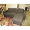 Image 1 : Couch with Chaise end - Store Sample