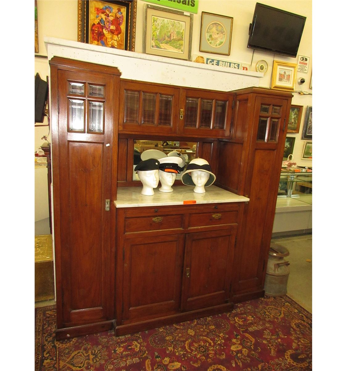 Vintage Craftsman style butlers pantry