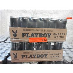 2 Cases of Playboy Energy Drink