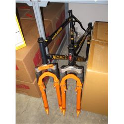 2 Norco Wolverine bike frames - SR Sun Tour