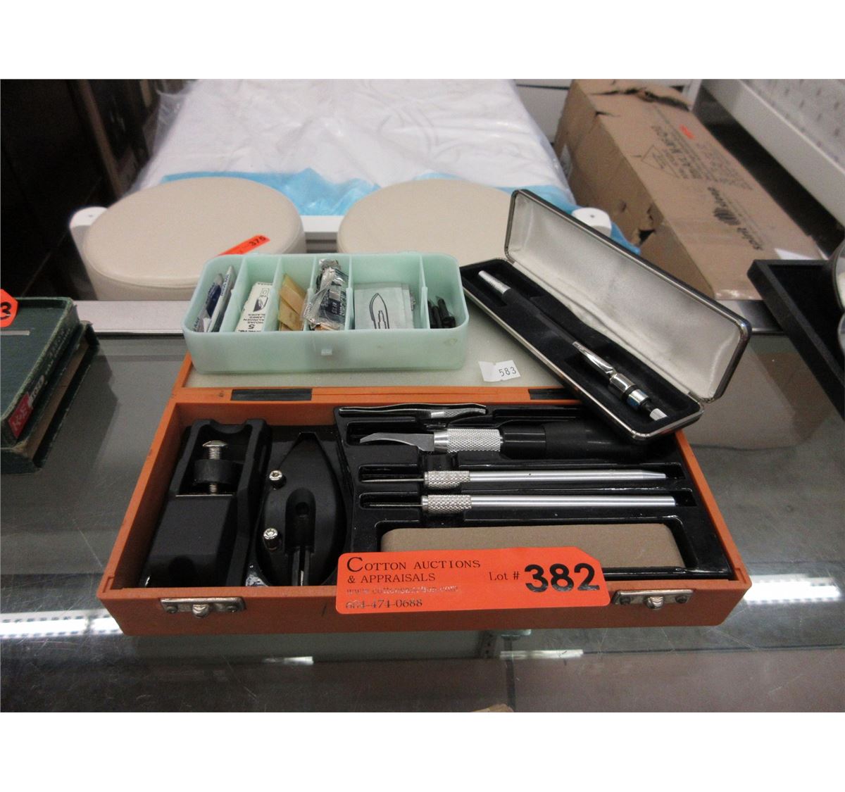 Used XActo knives & blades & swivel knife