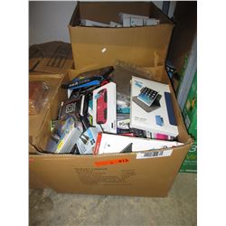 2 Boxes of electronic accessories