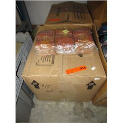 Case of New driving gloves - rust colour