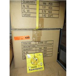 2 Cases of puzzle keychains