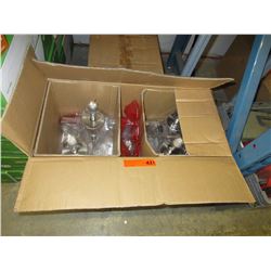 Brush satin finish light fixture