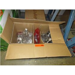 Brush satin finish light fixture