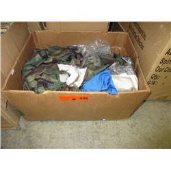 Box of clothing