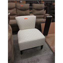 New - Upholstered accent chair with wide seat