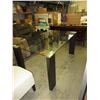 Image 1 : New - Glass top dining table