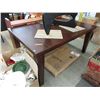 Image 1 : New - Dining table with built-in pop up leaf