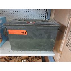 Metal ammunition box