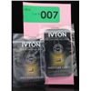 Image 2 : 2 x .9999 Fine Gold Bars - 1 grain each